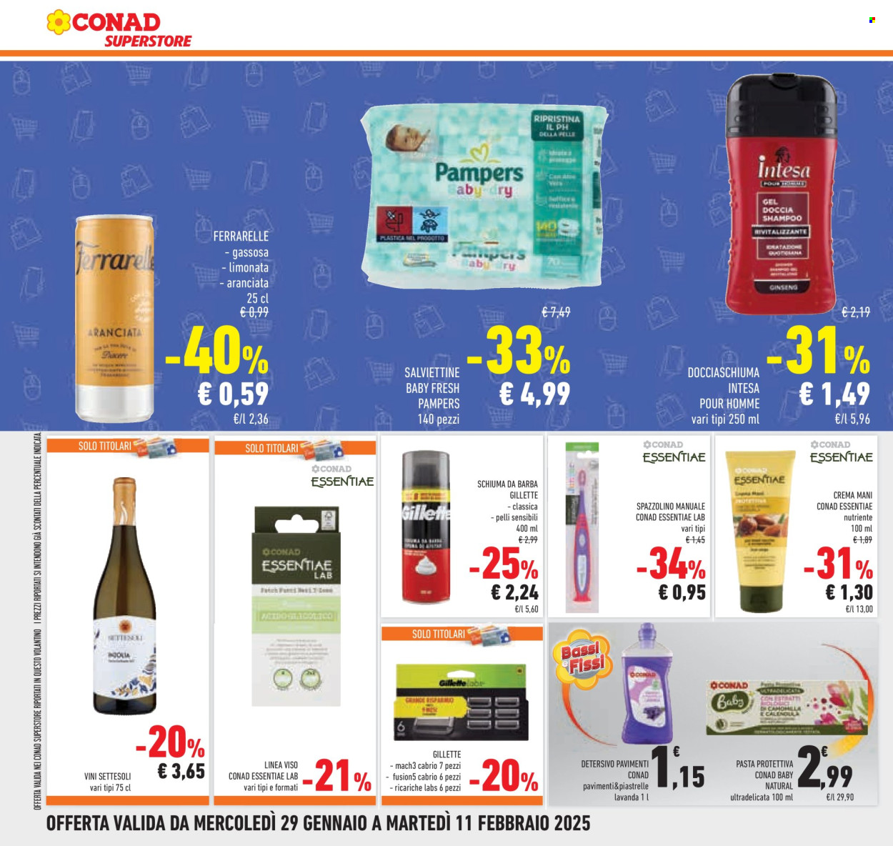 Volantino Conad Superstore - 29/1/2026 - 10/2/2026. Pagina 34