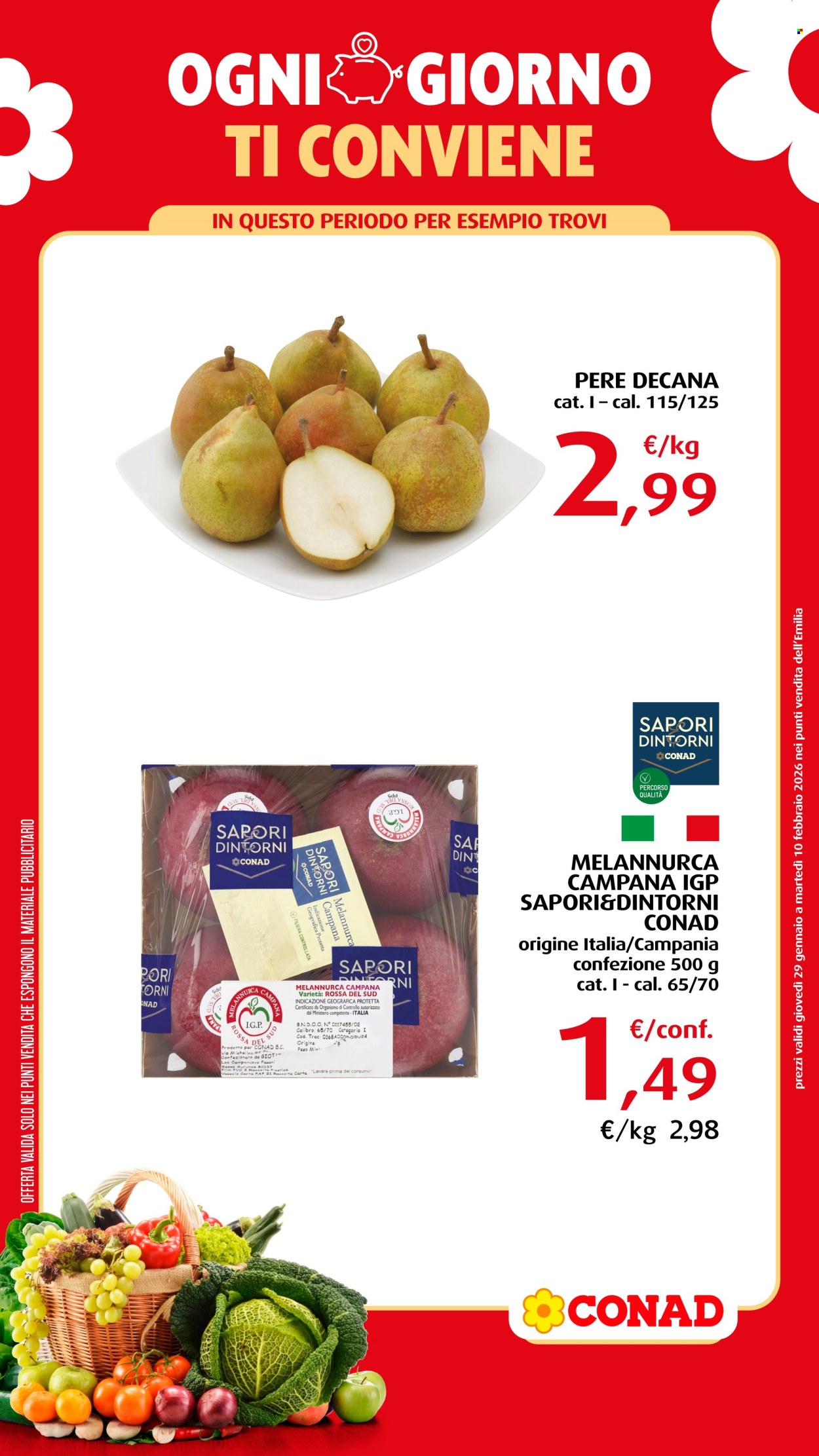Volantino Conad - 29/1/2026 - 10/2/2026. Pagina 3