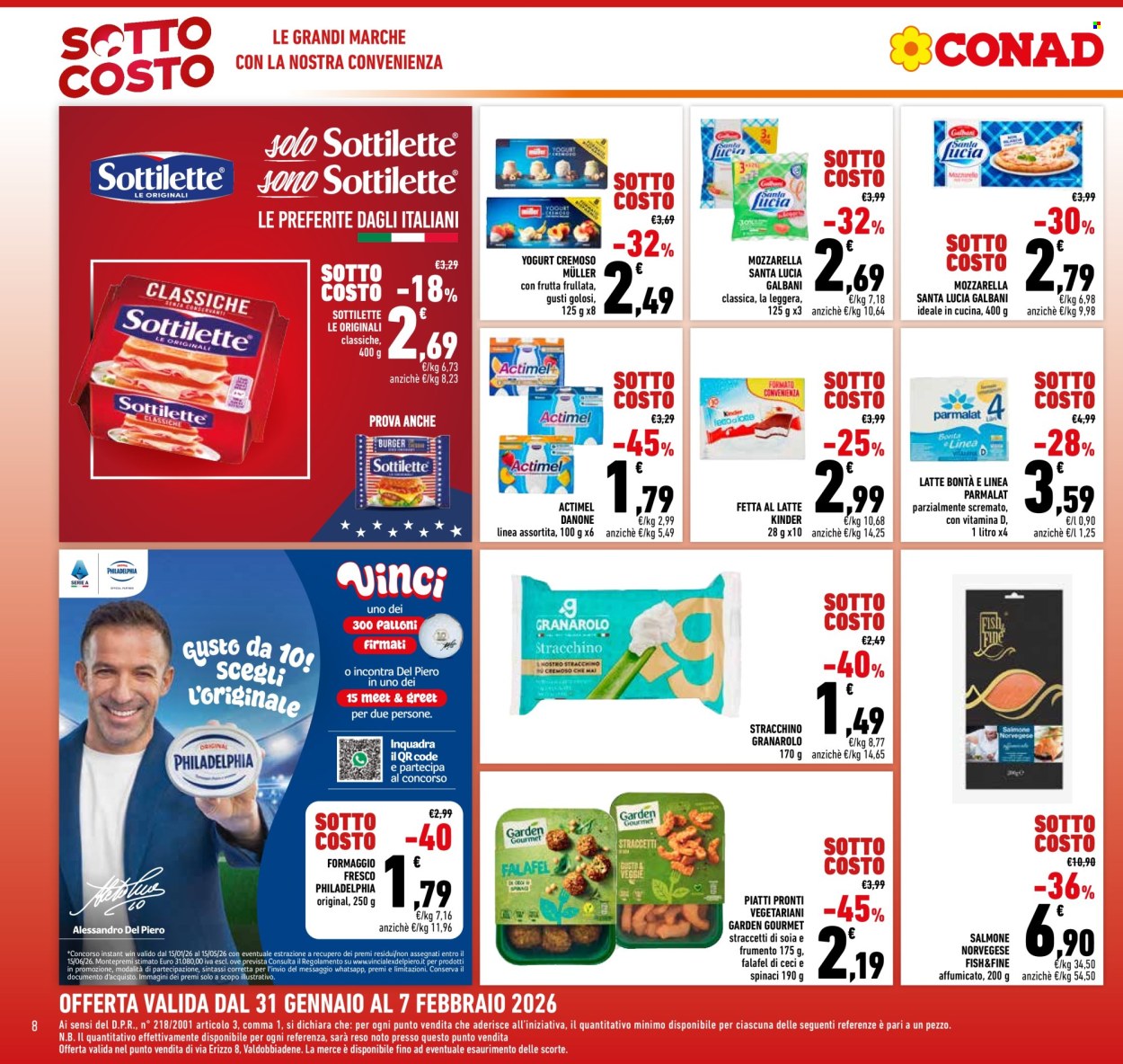 Volantino Conad - 31/1/2026 - 7/2/2026. Pagina 8
