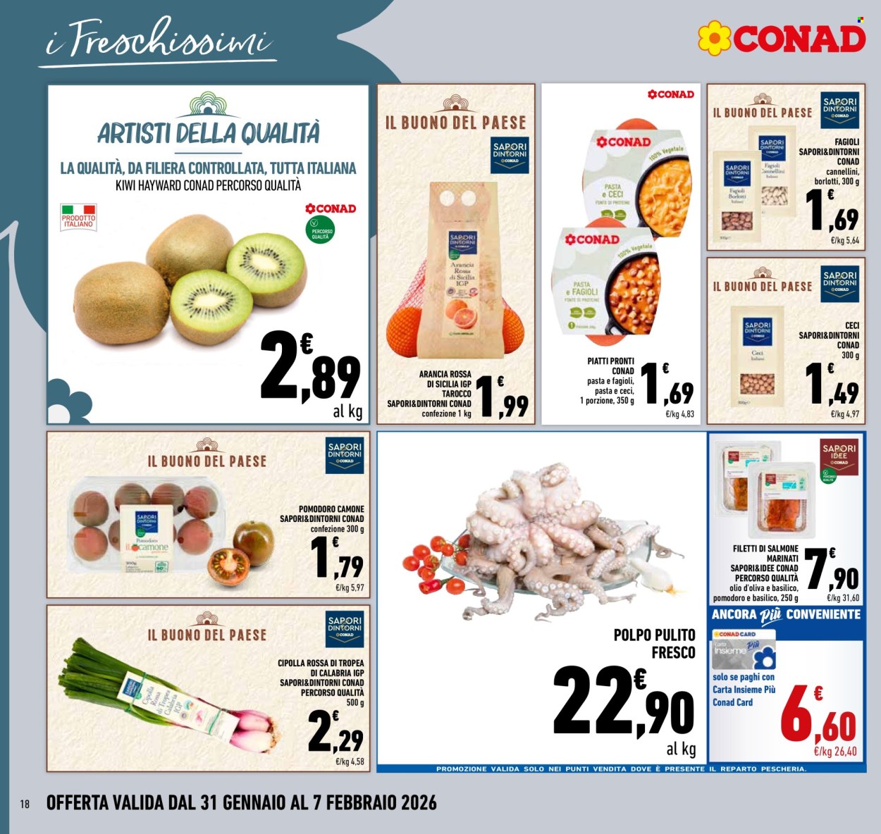 Volantino Conad - 31/1/2026 - 7/2/2026. Pagina 18