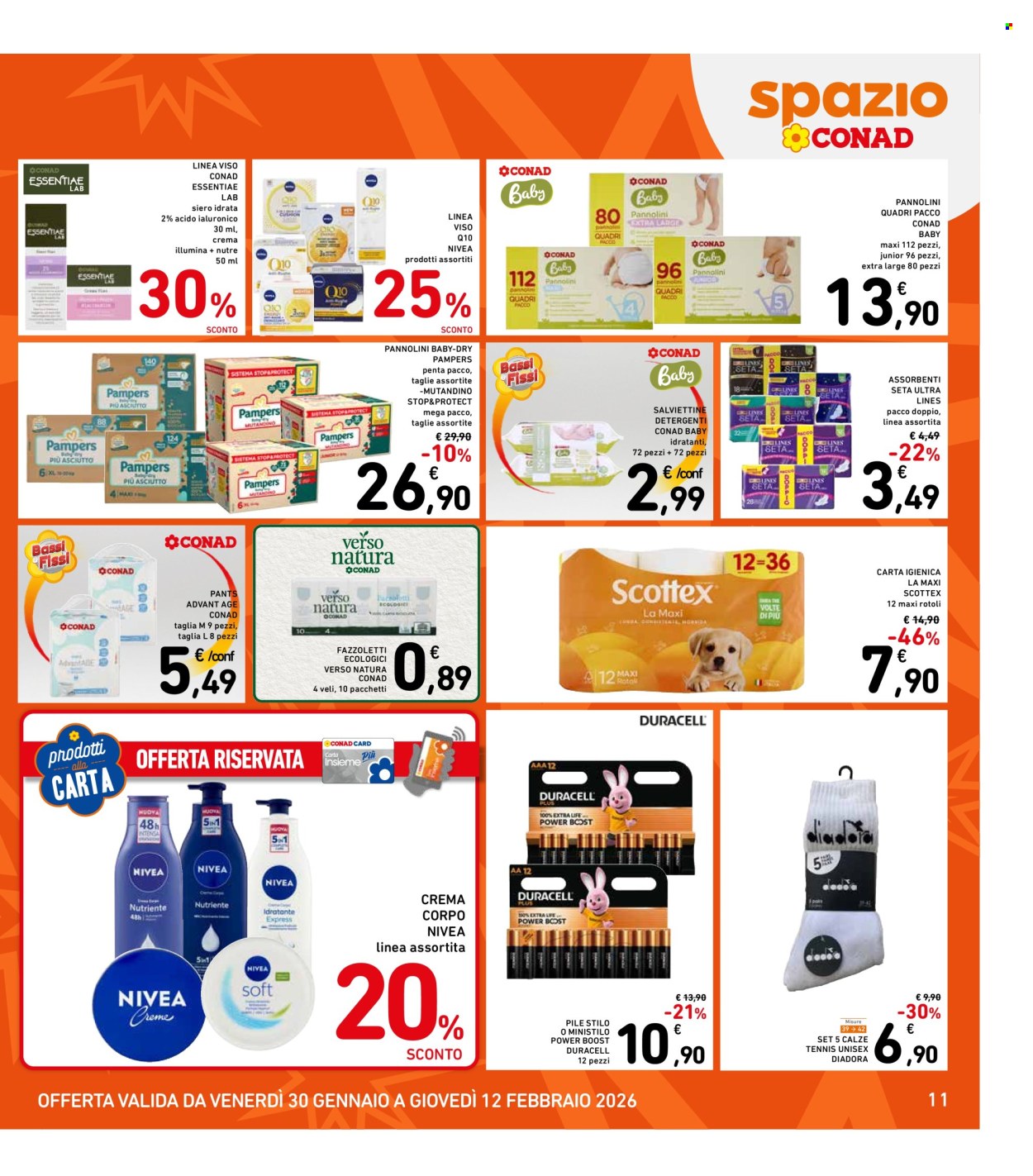 Volantino Spazio Conad - 30/1/2026 - 12/2/2026. Pagina 11
