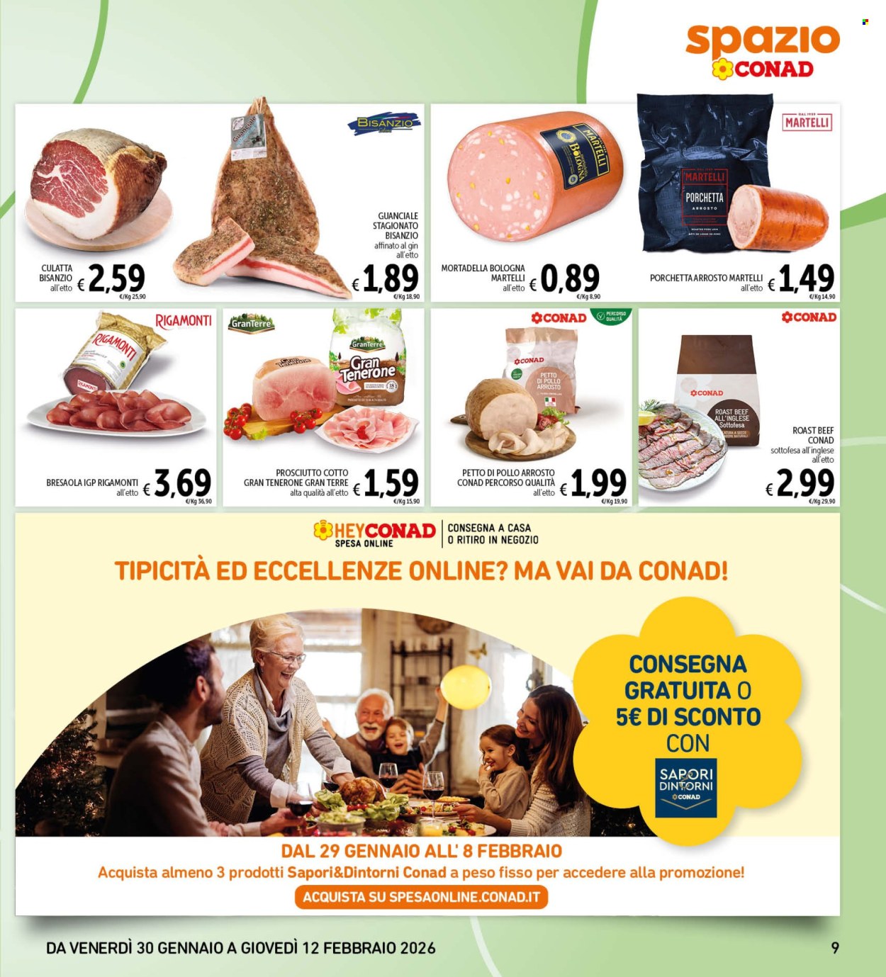Volantino Spazio Conad - 30/1/2026 - 12/2/2026. Pagina 9