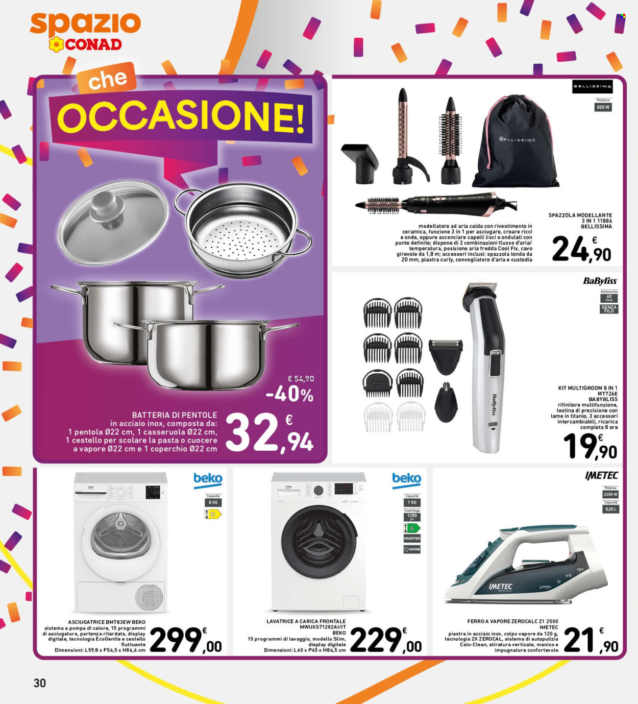 Volantino Spazio Conad - 30/1/2026 - 12/2/2026. Pagina 30