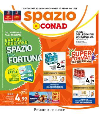 Volantino Spazio Conad - 30/1/2026 - 12/2/2026.