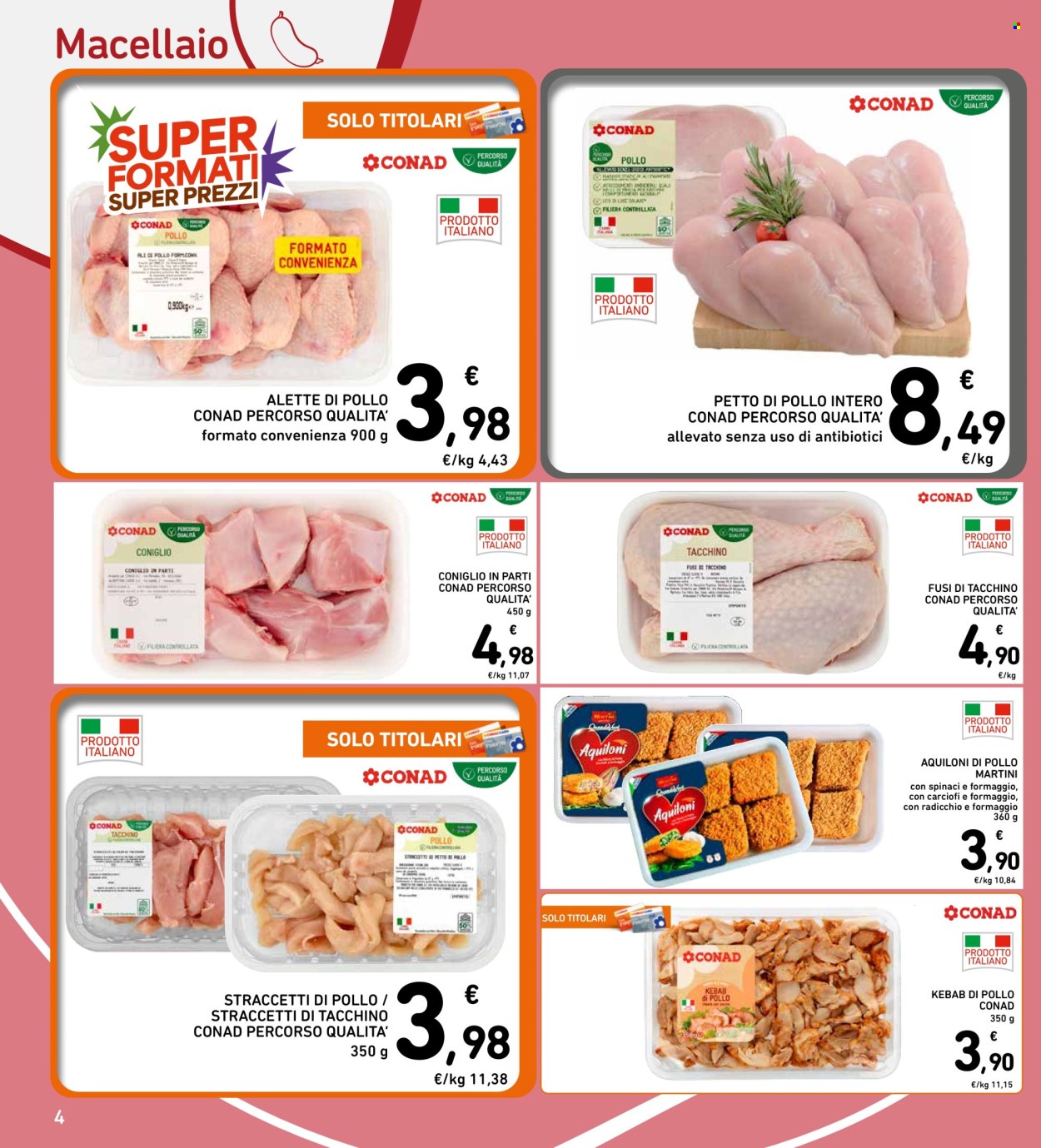 Volantino Spazio Conad - 29/1/2026 - 8/2/2026. Pagina 4
