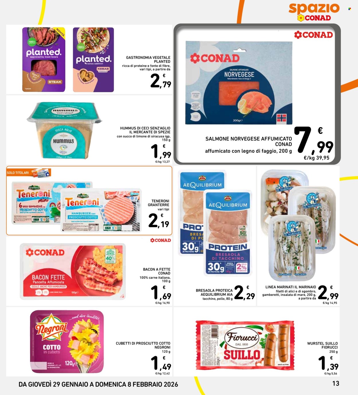 Volantino Spazio Conad - 29/1/2026 - 8/2/2026. Pagina 13