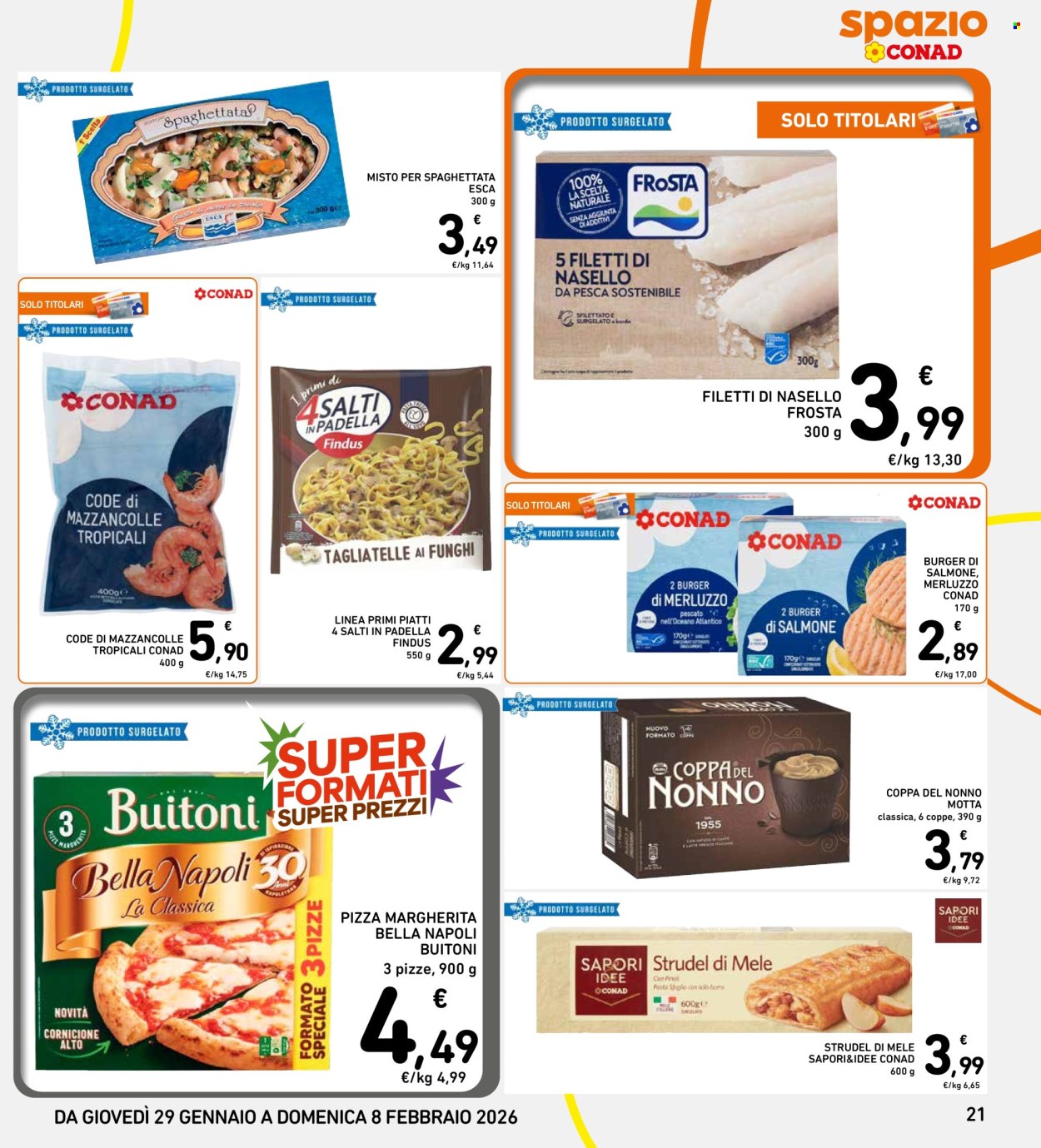 Volantino Spazio Conad - 29/1/2026 - 8/2/2026. Pagina 21