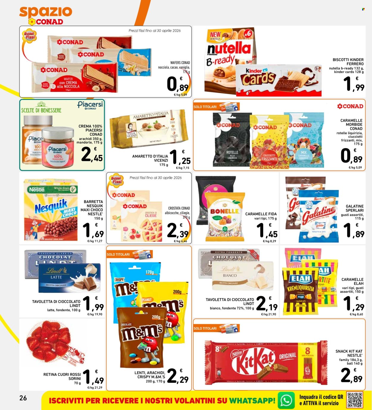 Volantino Spazio Conad - 29/1/2026 - 8/2/2026. Pagina 26
