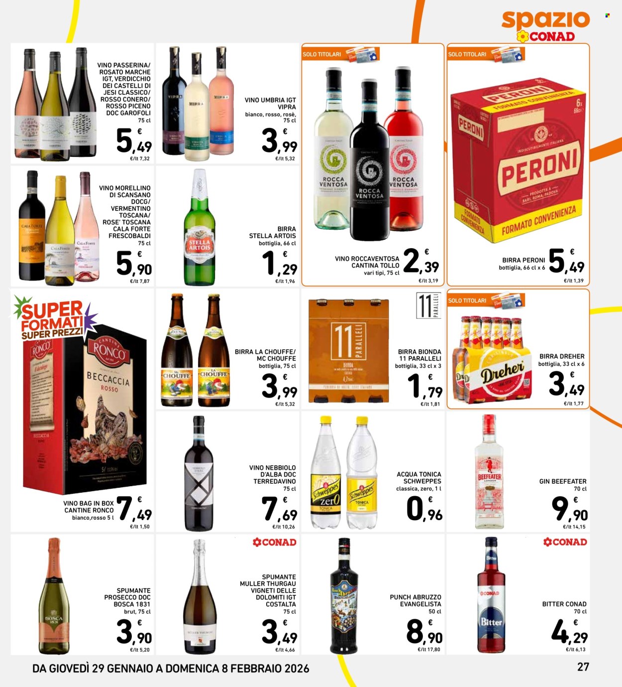 Volantino Spazio Conad - 29/1/2026 - 8/2/2026. Pagina 27