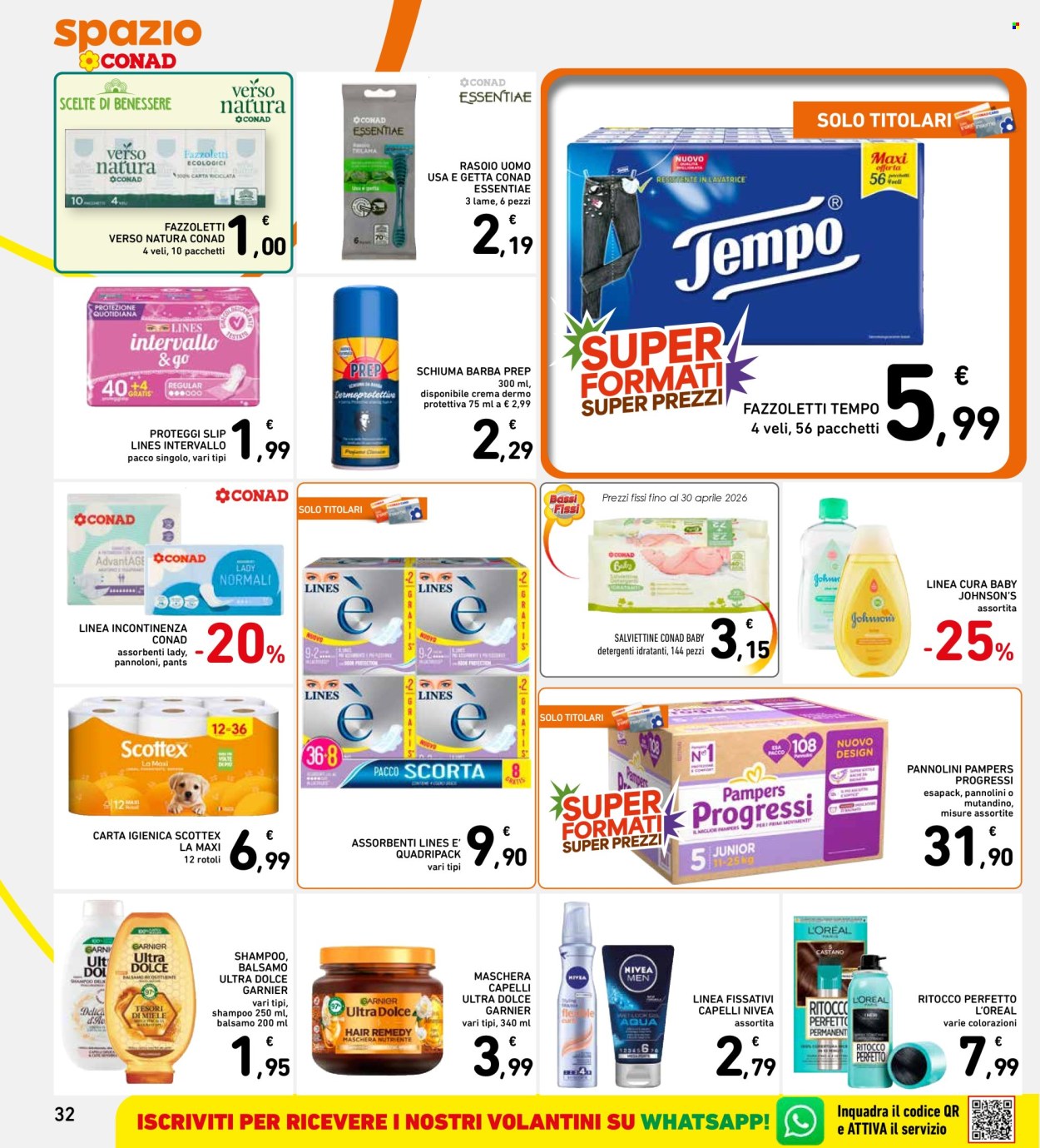 Volantino Spazio Conad - 29/1/2026 - 8/2/2026. Pagina 32