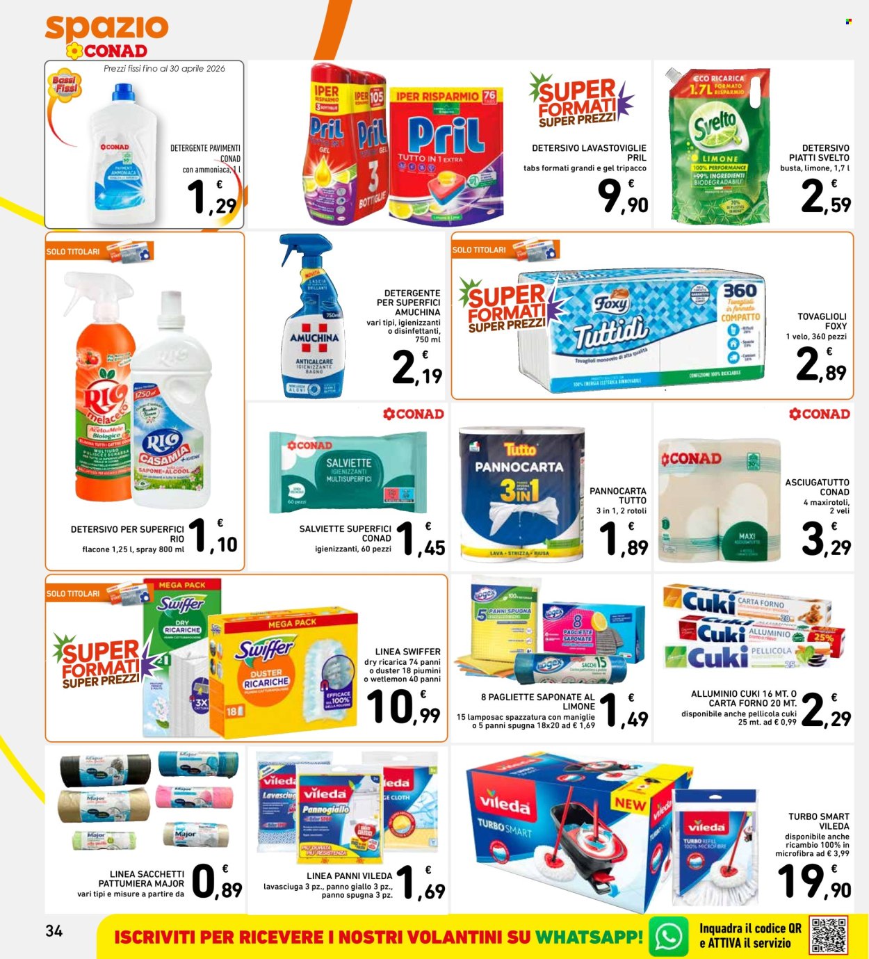 Volantino Spazio Conad - 29/1/2026 - 8/2/2026. Pagina 34