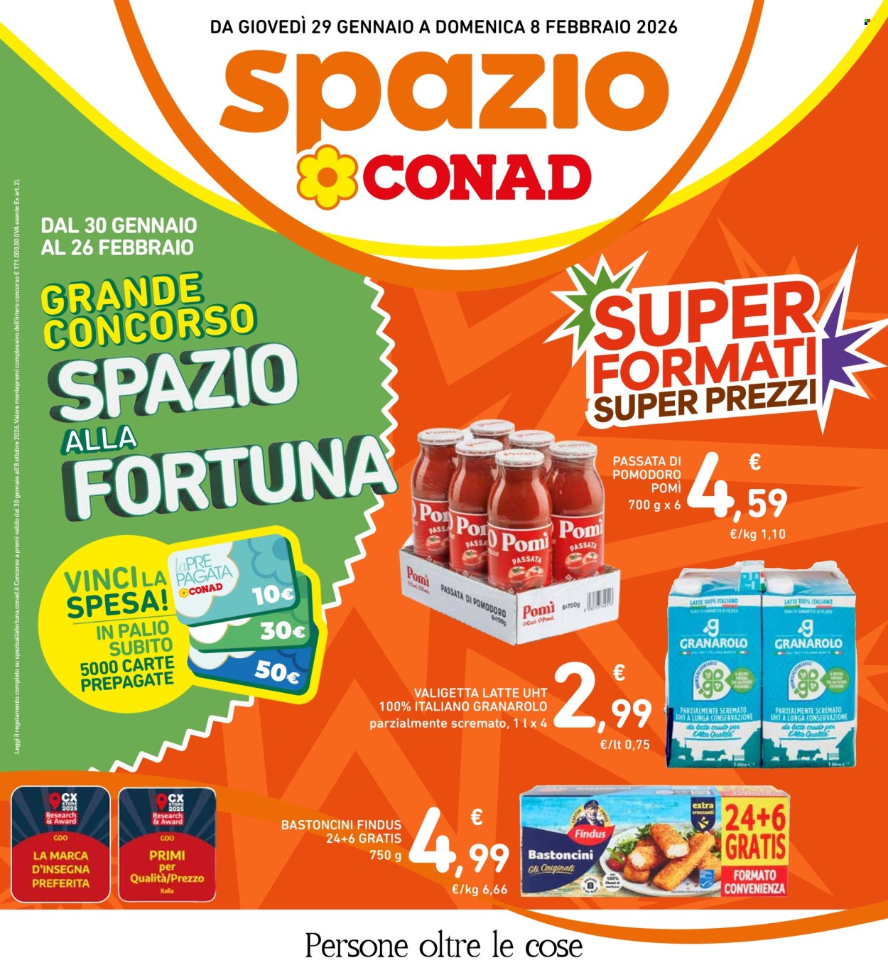 Volantino Spazio Conad - 29/1/2026 - 8/2/2026. Pagina 1
