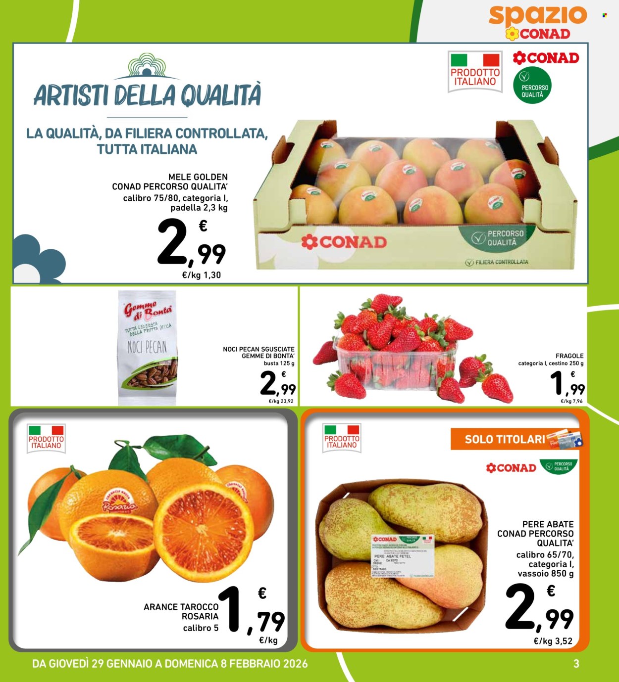 Volantino Spazio Conad - 29/1/2026 - 8/2/2026. Pagina 3