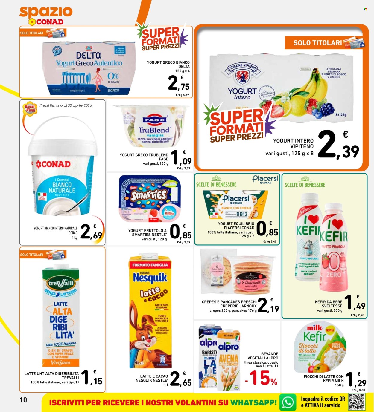 Volantino Spazio Conad - 29/1/2026 - 8/2/2026. Pagina 10
