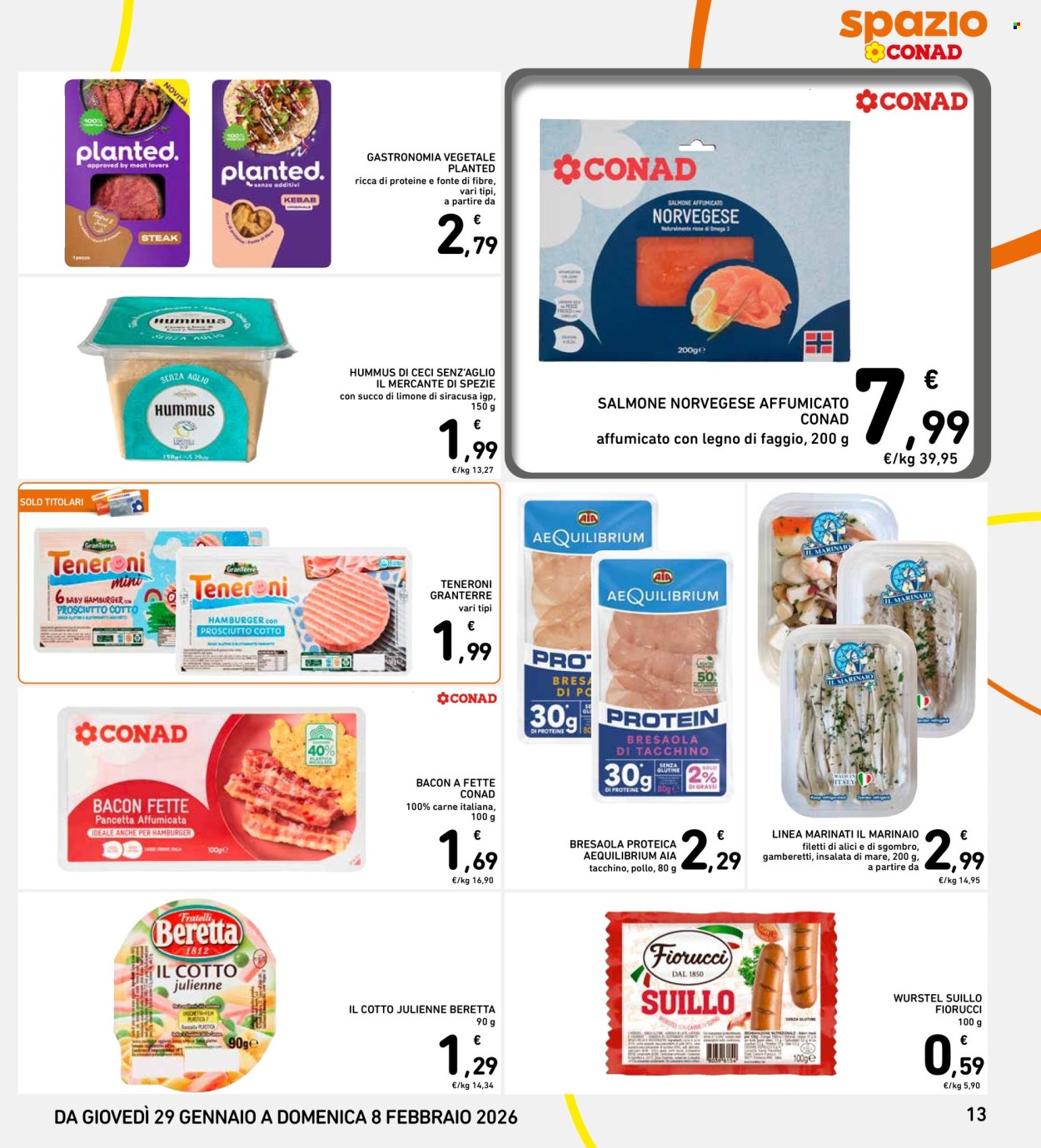 Volantino Spazio Conad - 29/1/2026 - 8/2/2026. Pagina 13