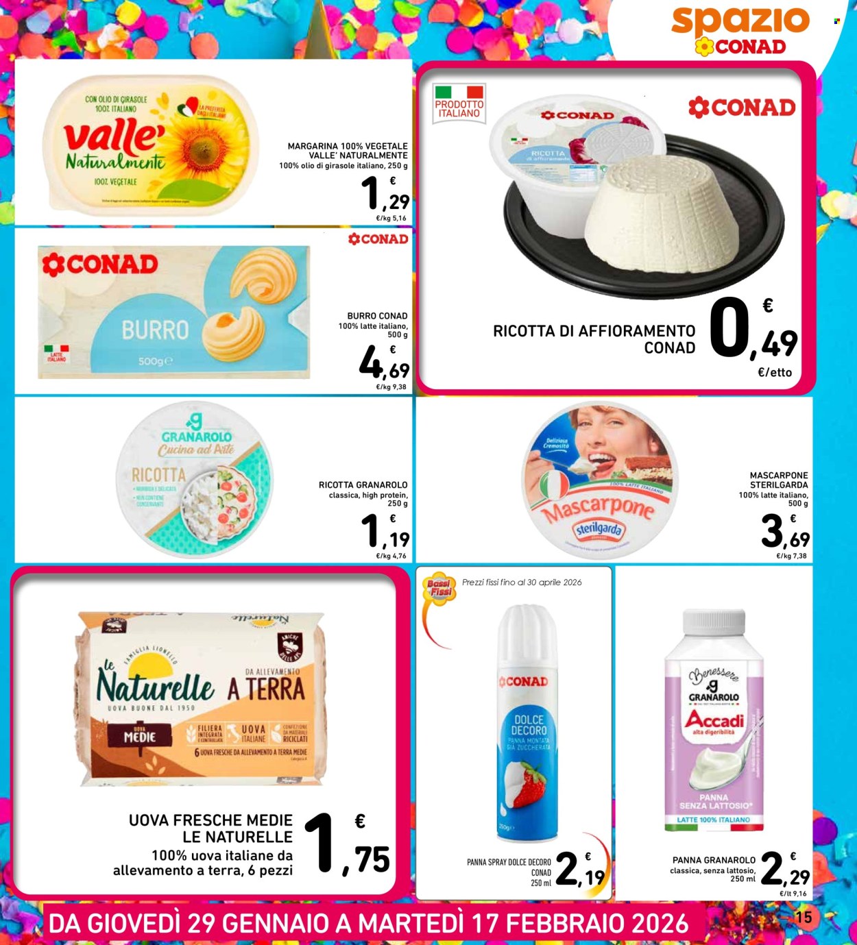 Volantino Spazio Conad - 29/1/2026 - 8/2/2026. Pagina 15