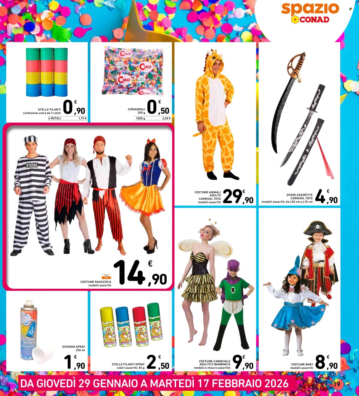 Volantino Spazio Conad - 29/1/2026 - 8/2/2026. Pagina 19