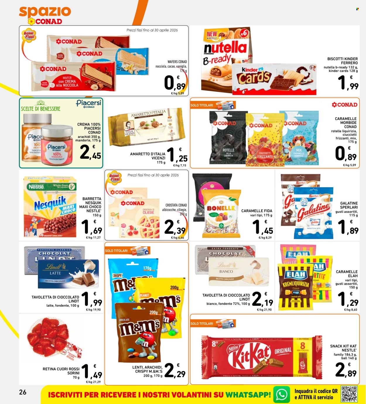 Volantino Spazio Conad - 29/1/2026 - 8/2/2026. Pagina 26