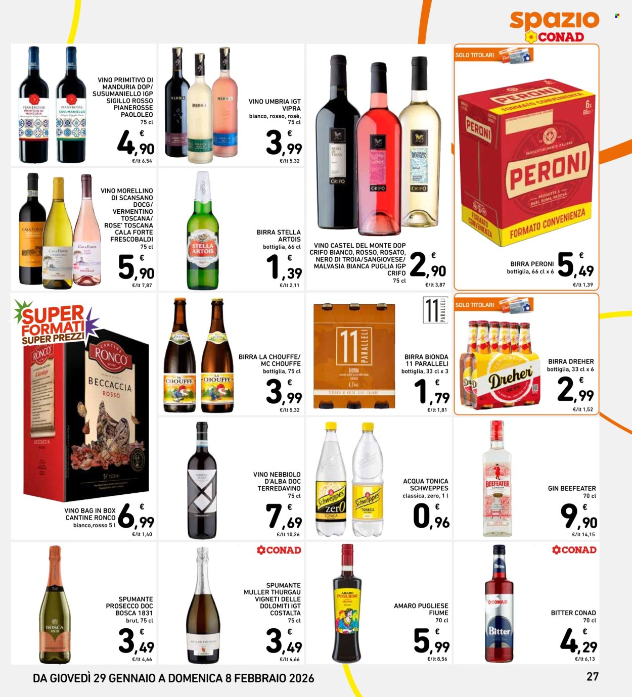 Volantino Spazio Conad - 29/1/2026 - 8/2/2026. Pagina 27