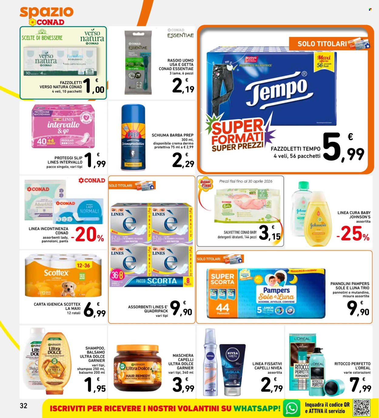 Volantino Spazio Conad - 29/1/2026 - 8/2/2026. Pagina 32
