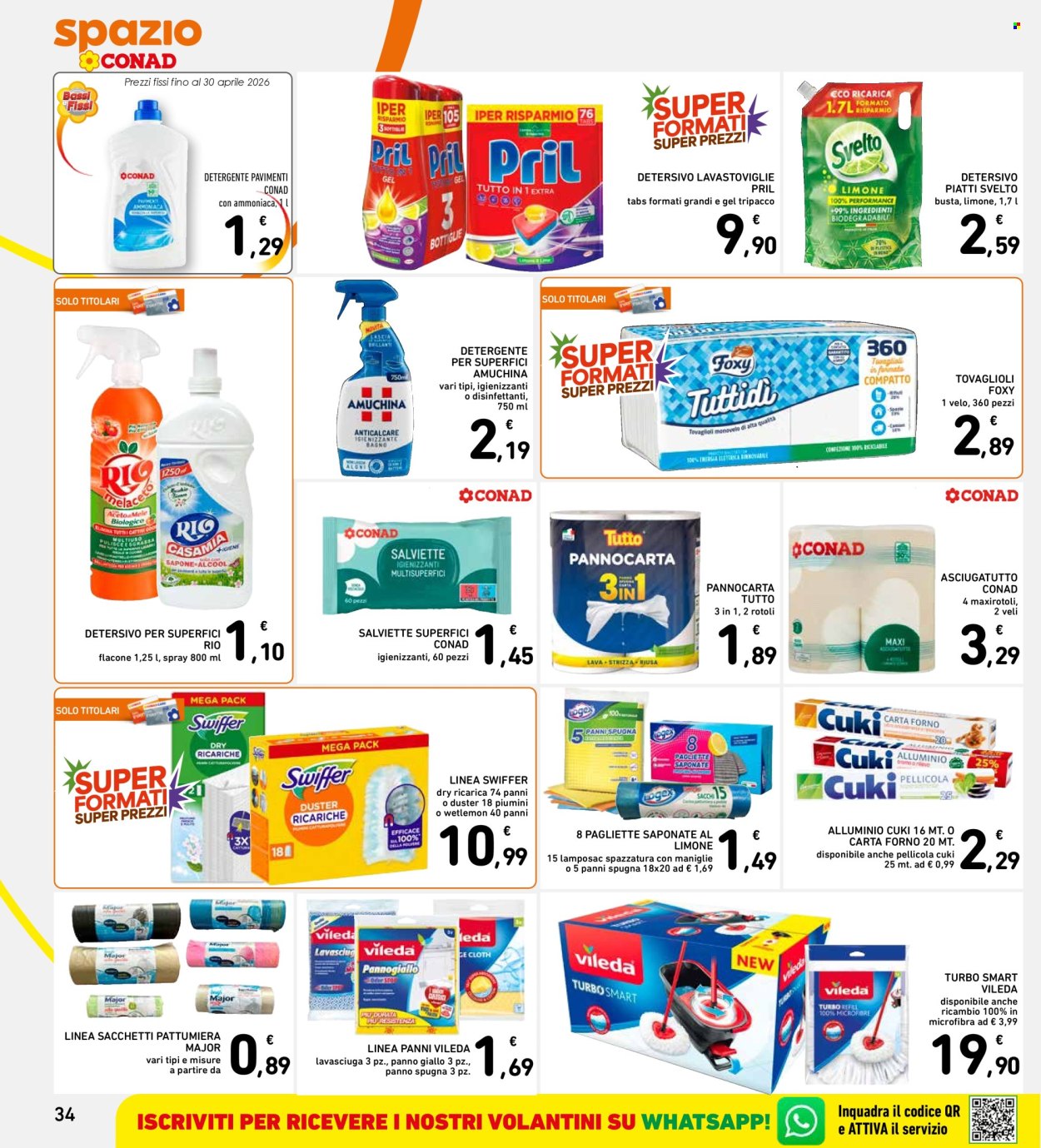 Volantino Spazio Conad - 29/1/2026 - 8/2/2026. Pagina 34