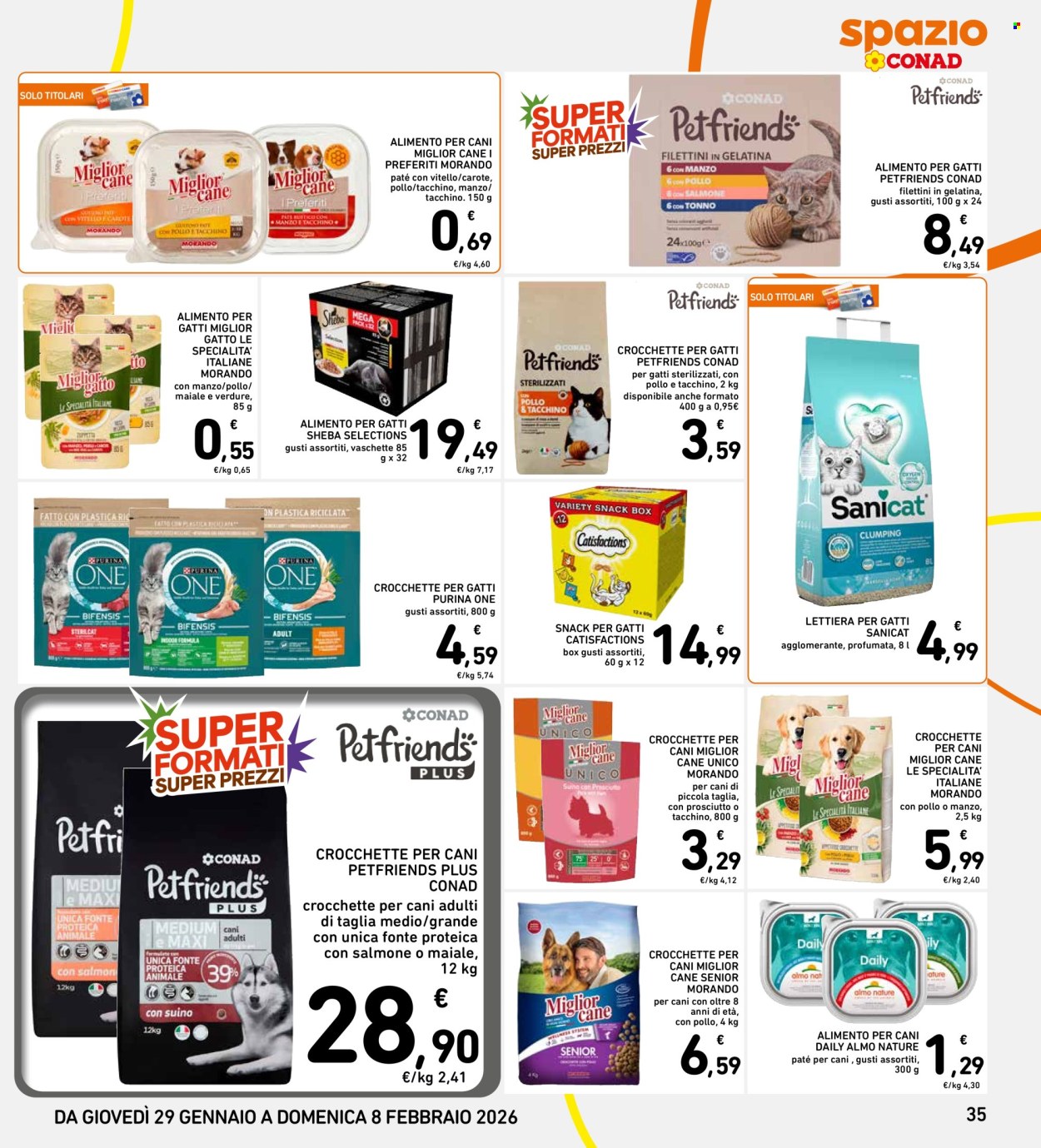 Volantino Spazio Conad - 29/1/2026 - 8/2/2026. Pagina 35