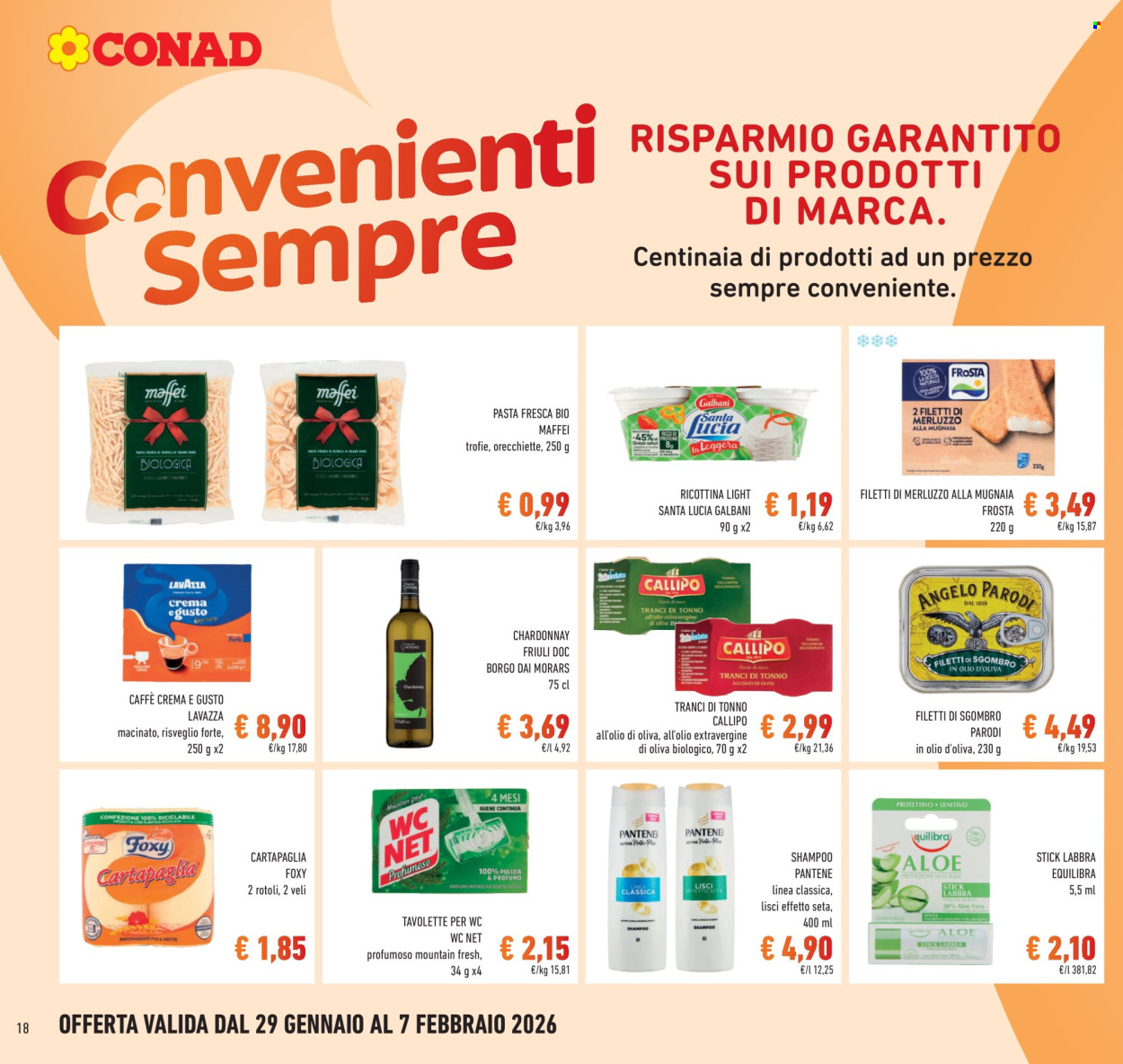 Volantino Conad - 29/1/2026 - 7/2/2026. Pagina 18