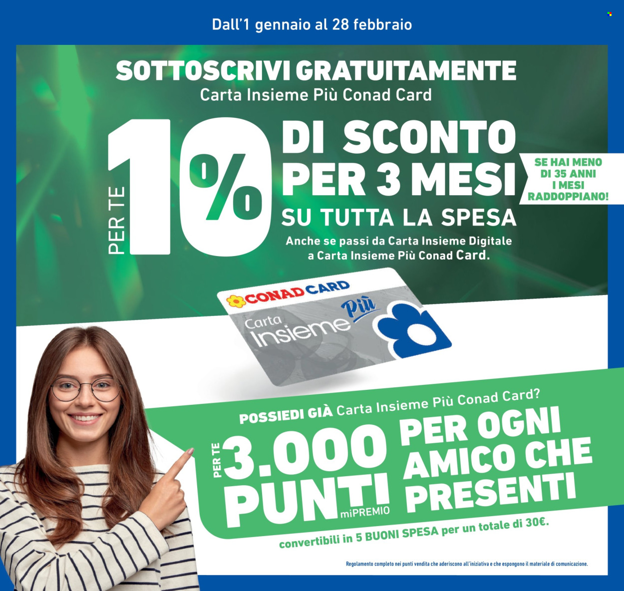 Volantino Conad - 29/1/2026 - 7/2/2026. Pagina 21