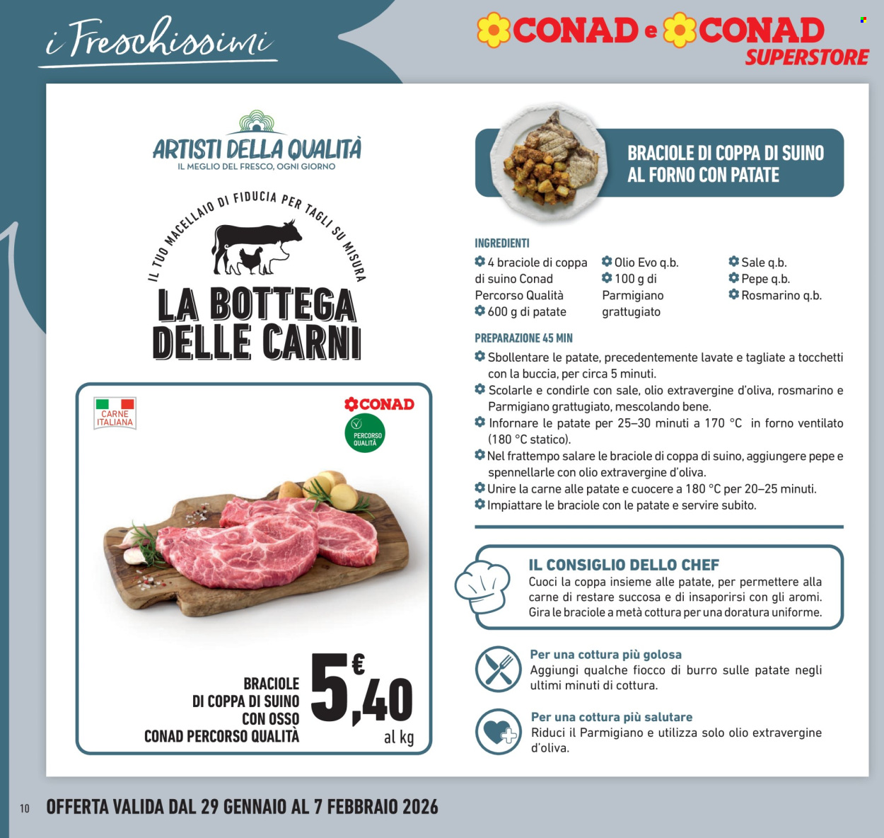 Volantino Conad Superstore - 29/1/2026 - 7/2/2026. Pagina 10