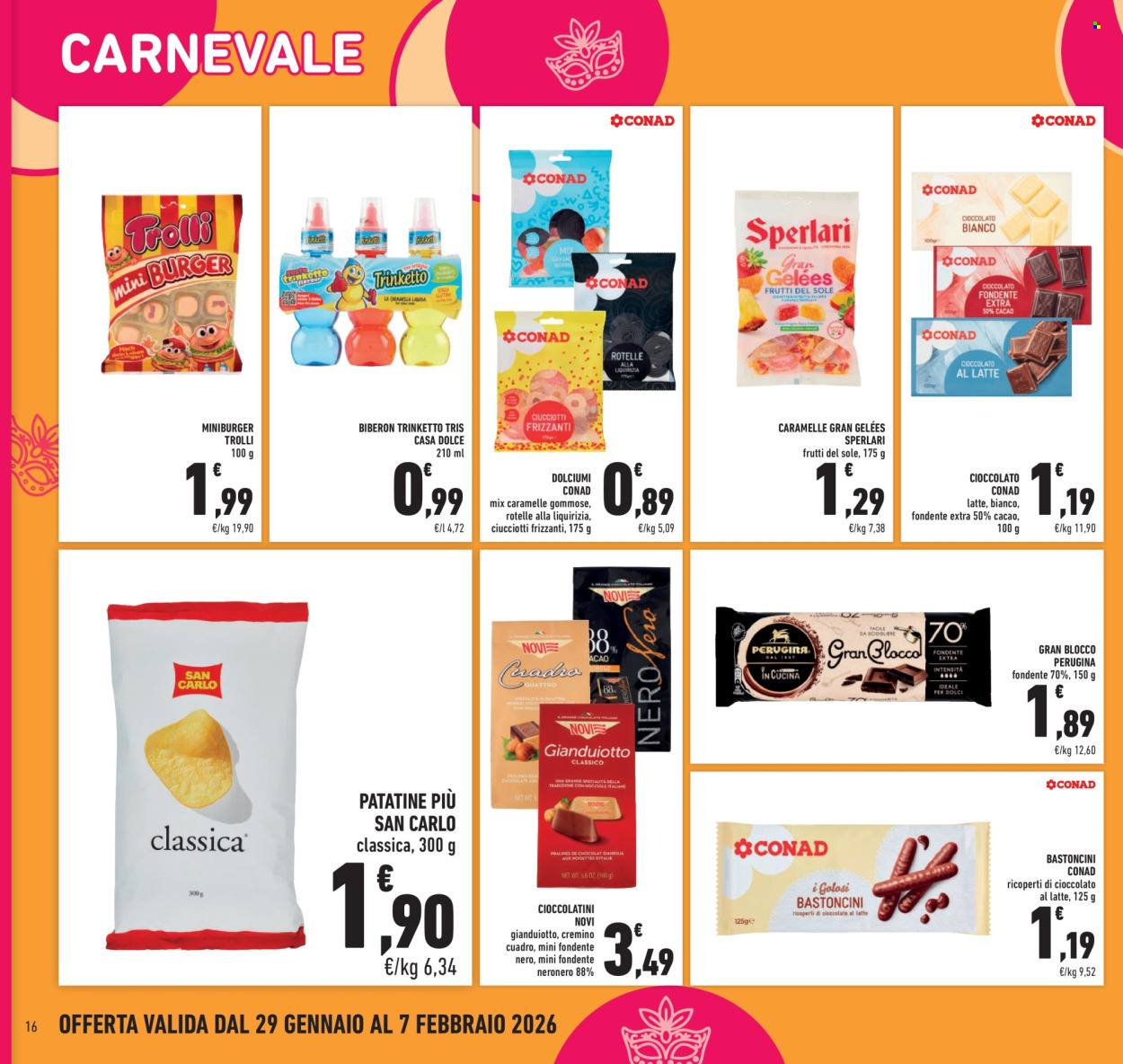 Volantino Conad Superstore - 29/1/2026 - 7/2/2026. Pagina 16