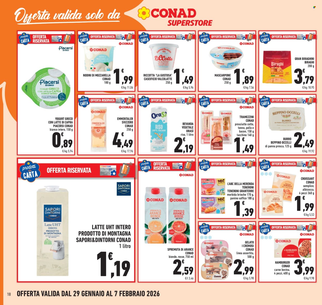 Volantino Conad Superstore - 29/1/2026 - 7/2/2026. Pagina 18
