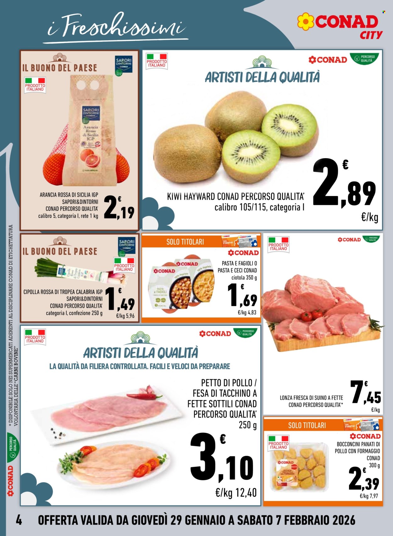 Volantino Conad City - 29/1/2026 - 7/2/2026. Pagina 4