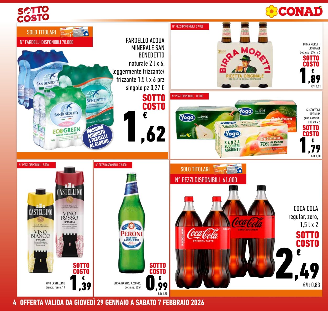 Volantino Conad - 29/1/2026 - 7/2/2026. Pagina 4