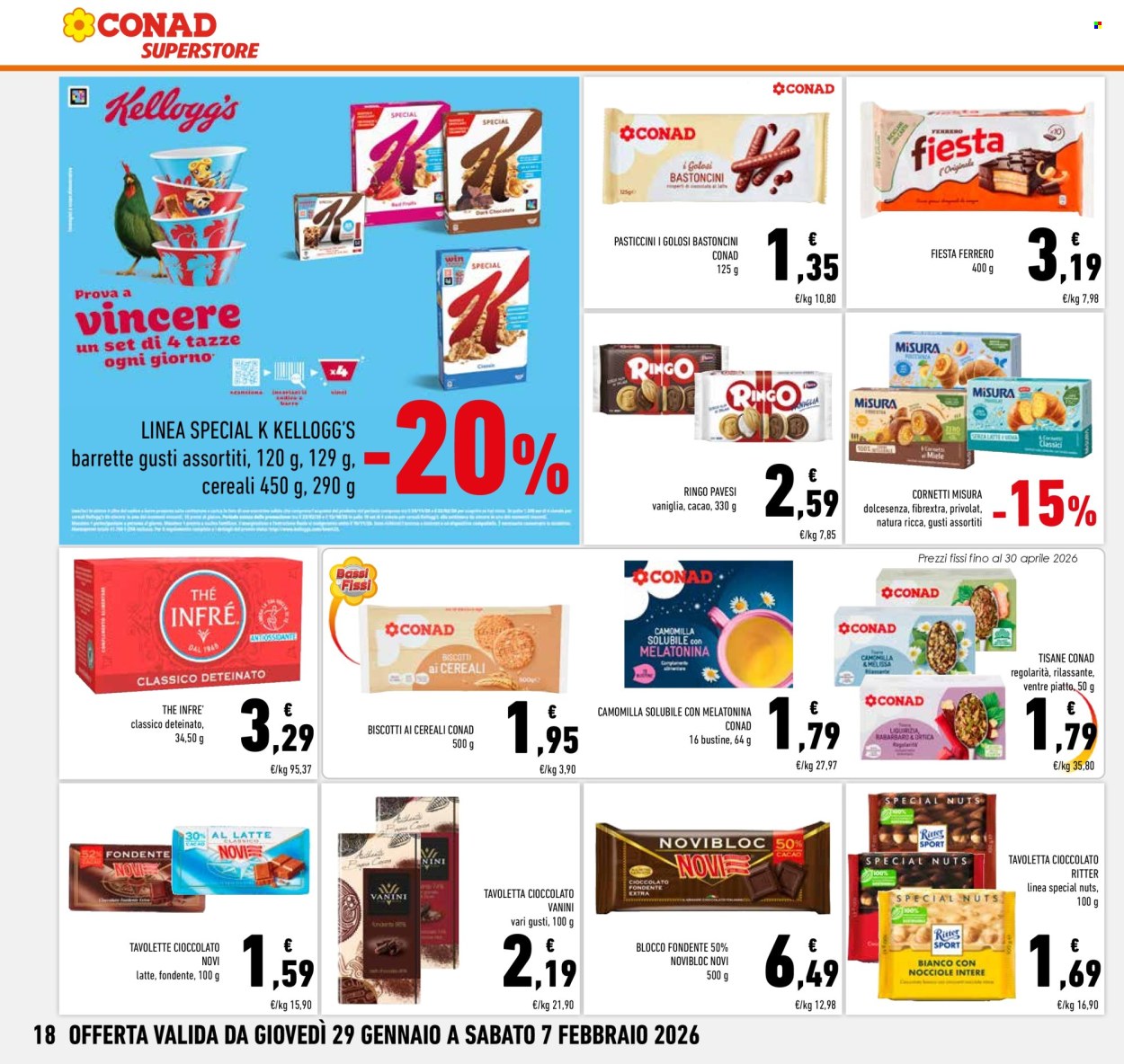 Volantino Conad Superstore - 29/1/2026 - 7/2/2026. Pagina 18