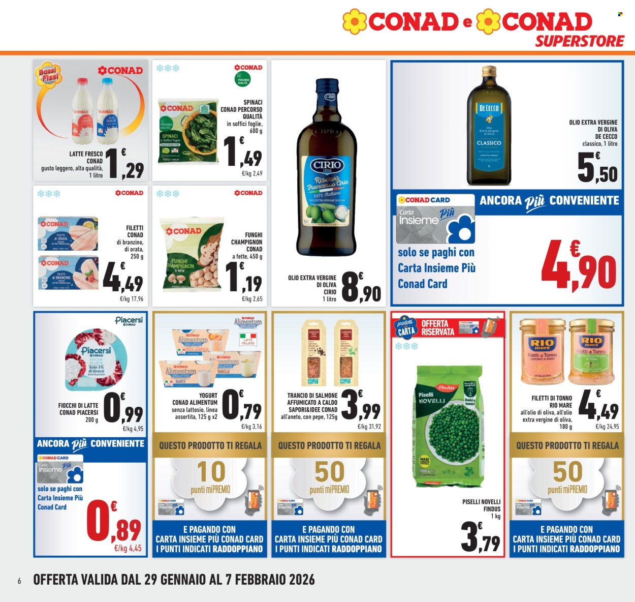 Volantino Conad Superstore - 29/1/2026 - 7/2/2026. Pagina 6