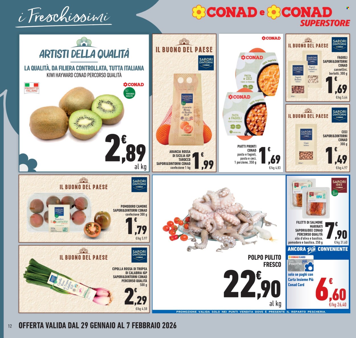 Volantino Conad Superstore - 29/1/2026 - 7/2/2026. Pagina 12