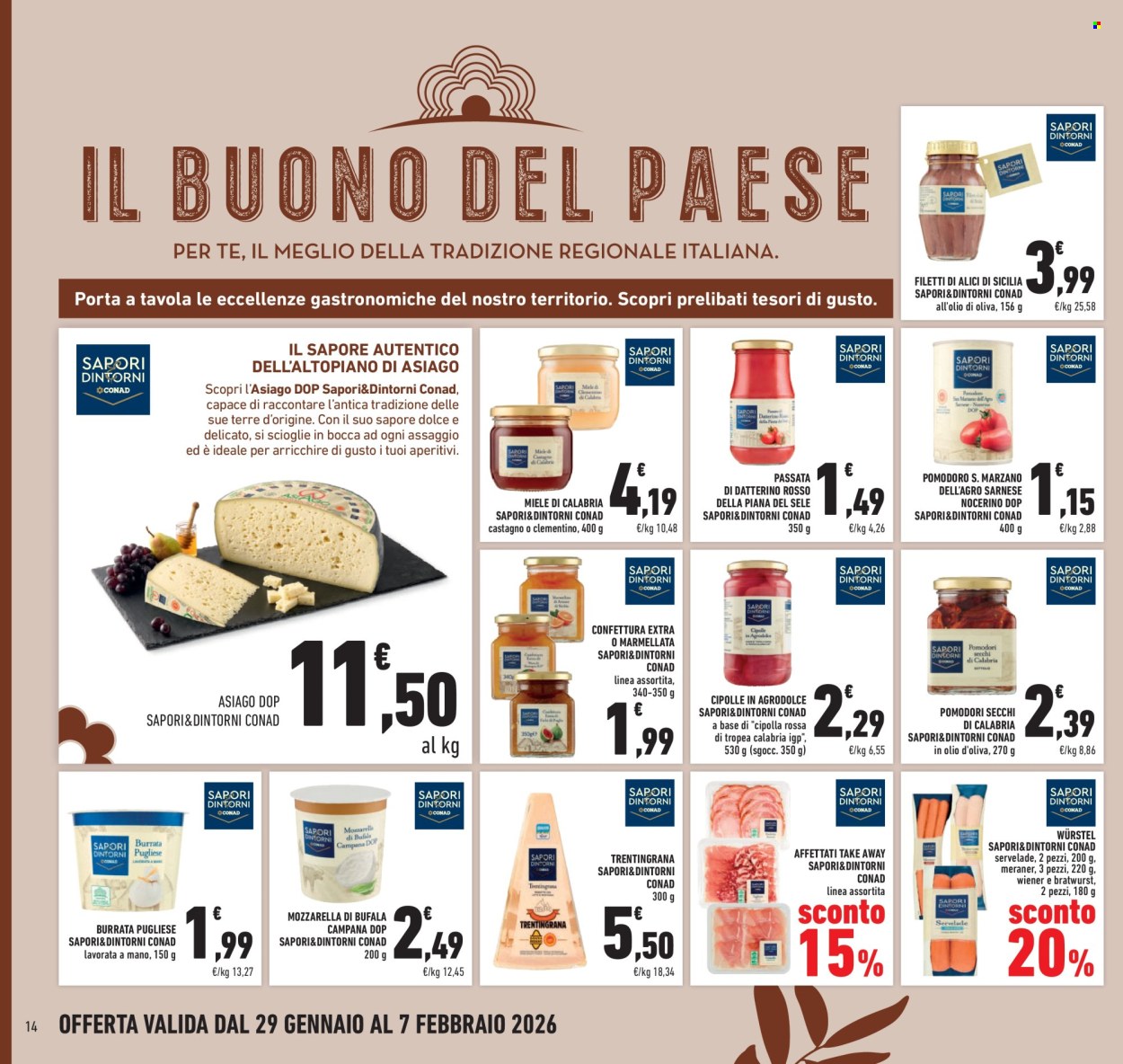 Volantino Conad Superstore - 29/1/2026 - 7/2/2026. Pagina 14