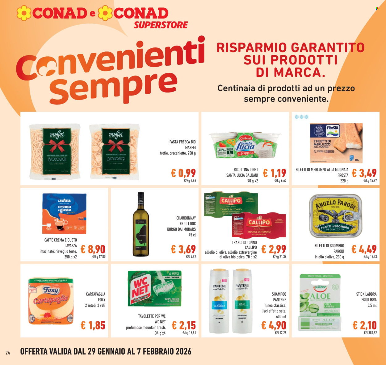 Volantino Conad Superstore - 29/1/2026 - 7/2/2026. Pagina 24