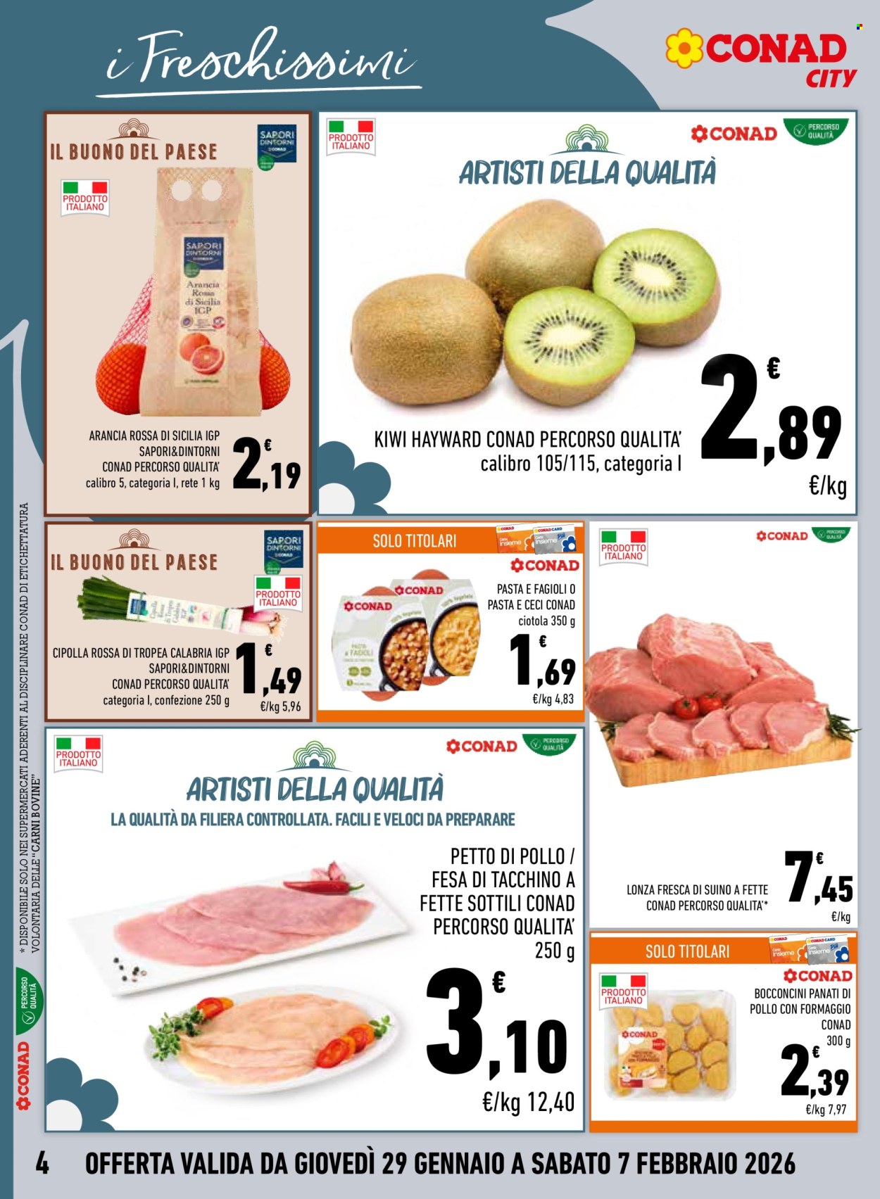 Volantino Conad - 29/1/2026 - 7/2/2026. Pagina 4