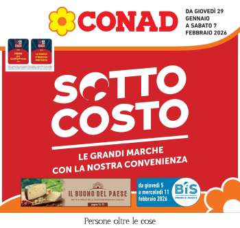 Volantino Conad - 29/1/2026 - 7/2/2026.