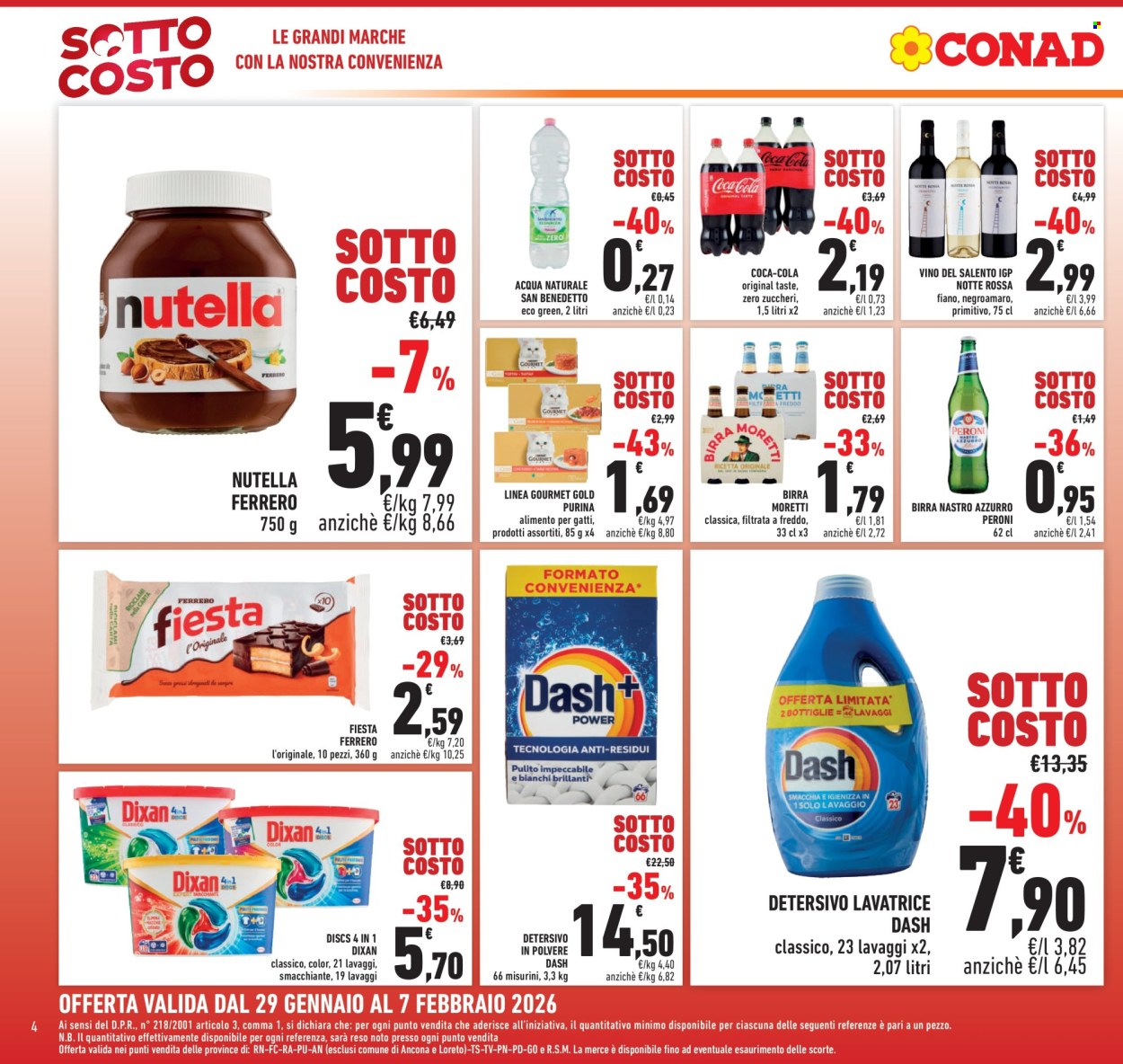 Volantino Conad - 29/1/2026 - 7/2/2026. Pagina 4