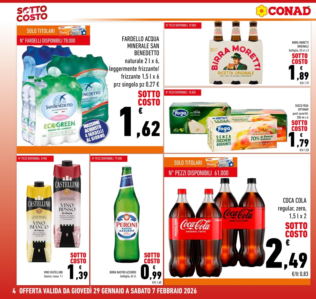 Volantino Conad - 29/1/2026 - 7/2/2026. Pagina 4