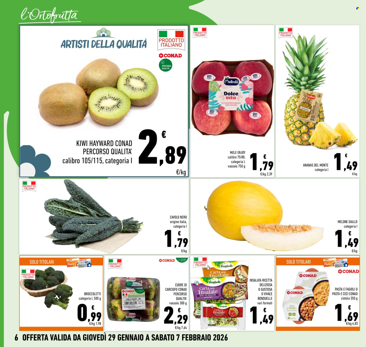 Volantino Conad - 29/1/2026 - 7/2/2026. Pagina 6