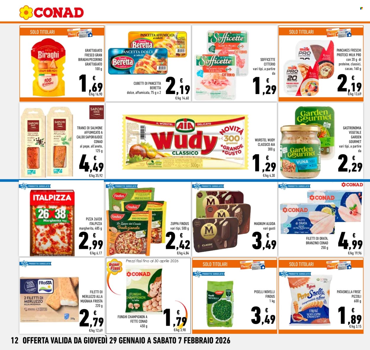 Volantino Conad - 29/1/2026 - 7/2/2026. Pagina 12