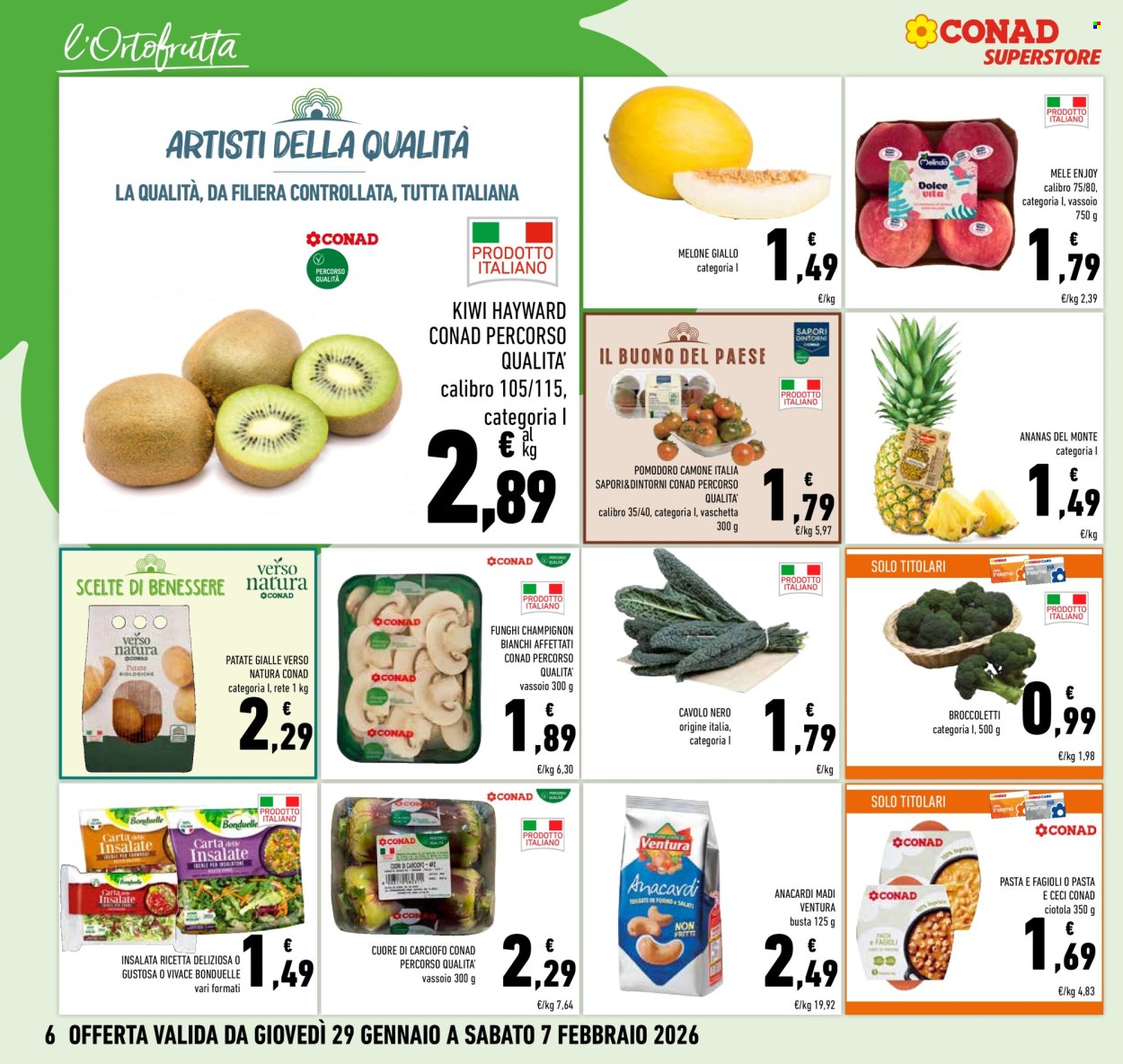 Volantino Conad Superstore - 29/1/2026 - 7/2/2026. Pagina 6