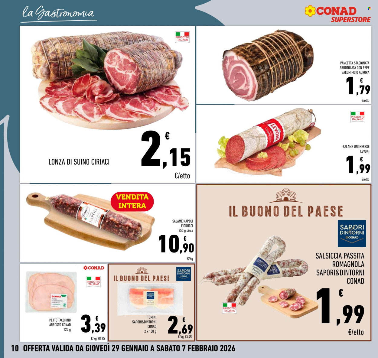 Volantino Conad Superstore - 29/1/2026 - 7/2/2026. Pagina 10