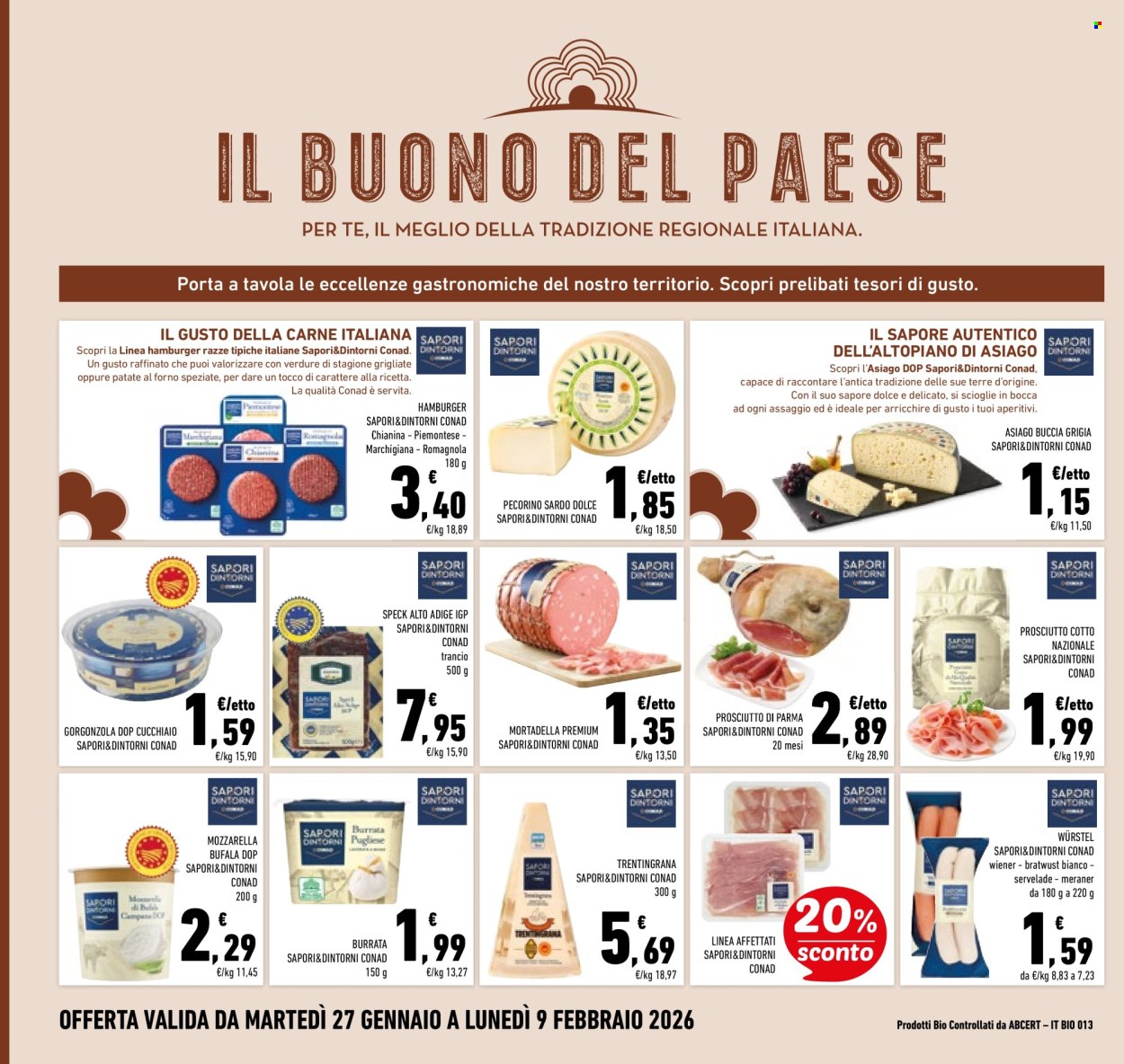 Volantino Conad - 27/1/2026 - 9/2/2026. Pagina 12