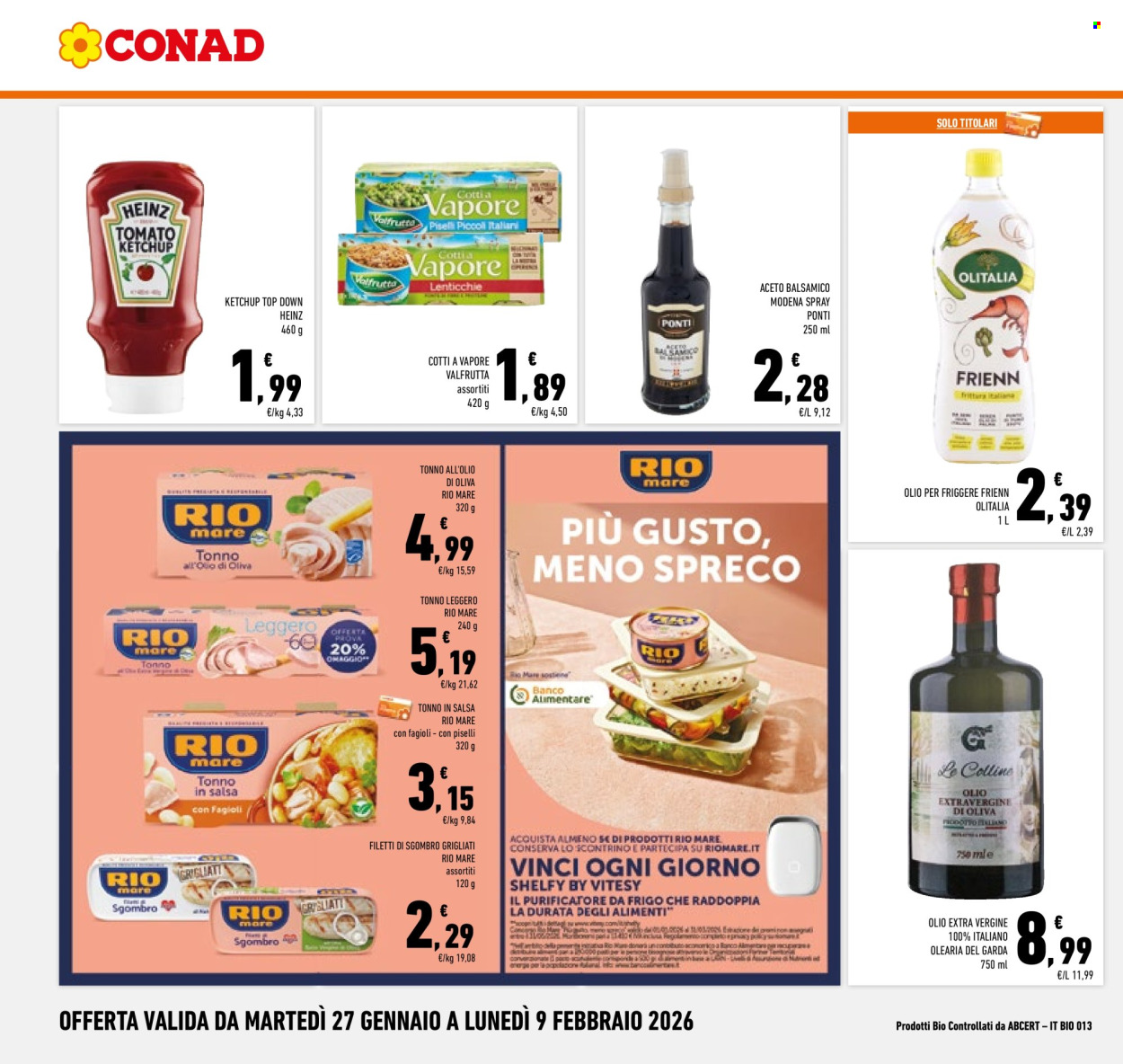 Volantino Conad - 27/1/2026 - 9/2/2026. Pagina 18