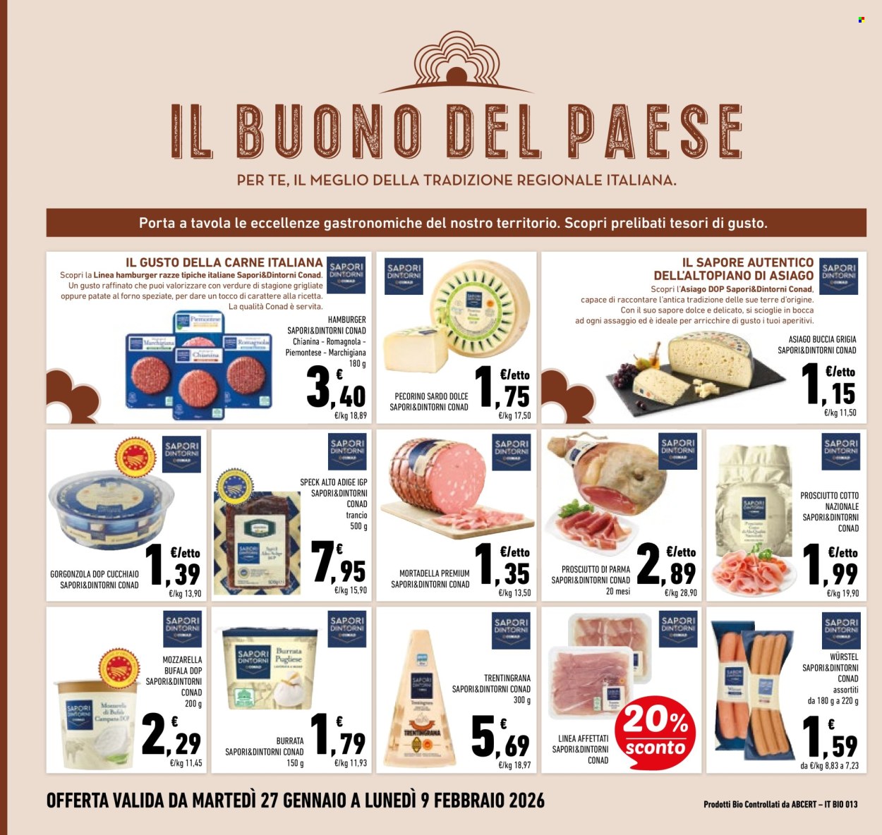 Volantino Conad - 27/1/2026 - 9/2/2026. Pagina 12