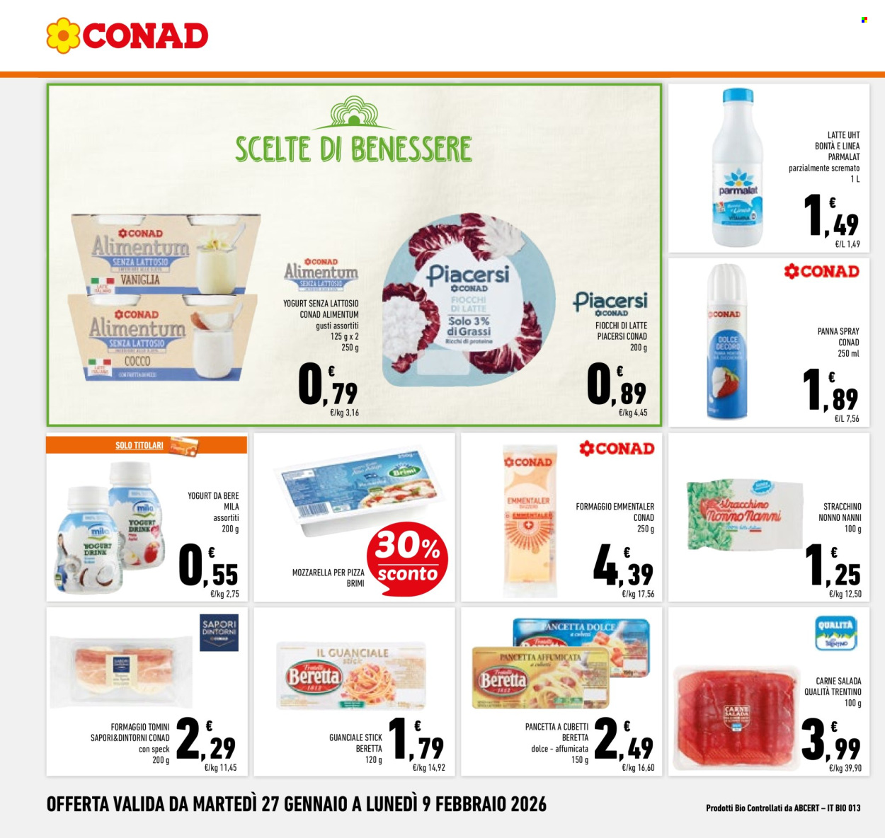 Volantino Conad - 27/1/2026 - 9/2/2026. Pagina 14